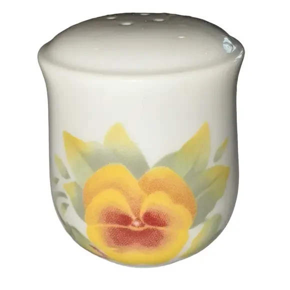 Vintage Corelle Coordinates Summer Blush Salt and Pepper Shakers - Picture 6 of 6